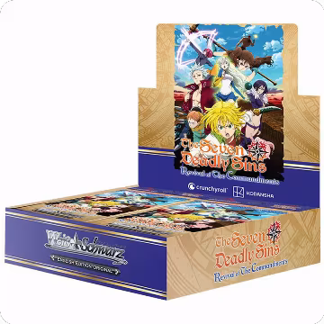 The Seven Deadly Sins: Revival of The Commandments Booster Box, The Seven Deadly Sins: Revival of The Commandments — Weiß Schwarz sealed product price