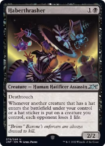 Haberthrasher (76), Unfinity — Magic card price