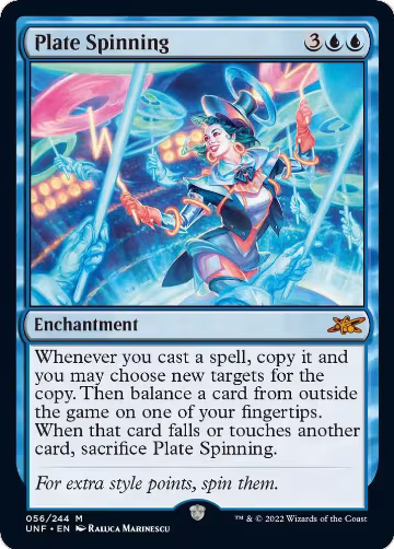 Plate Spinning (56), Unfinity — Magic card price