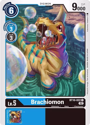 Brachiomon (BT10-022 C), Xros Encounter — Digimon card price