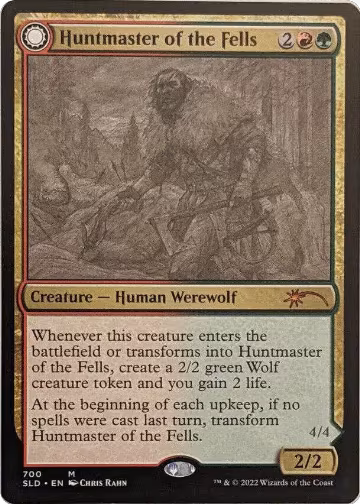Huntmaster of the Fells (Sketch Showcase) (700), Secret Lair Drop Series — Magic card price