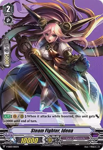 Steam Fighter, Idena (V-SD03/005EN) — card price