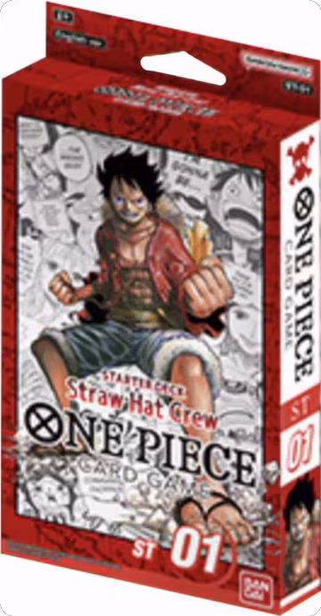 Starter Deck 1: Straw Hat Crew, ST-01: Starter Deck 1 Straw Hat Crew — One Piece sealed product price