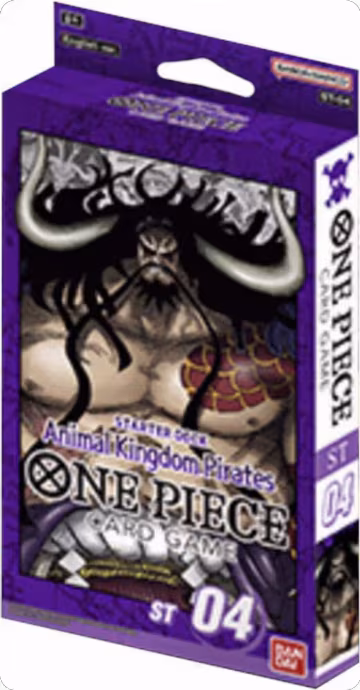 Starter Deck 4: Animal Kingdom Pirates, ST-04: Starter Deck 4 Animal Kingdom Pirates — One Piece sealed product price