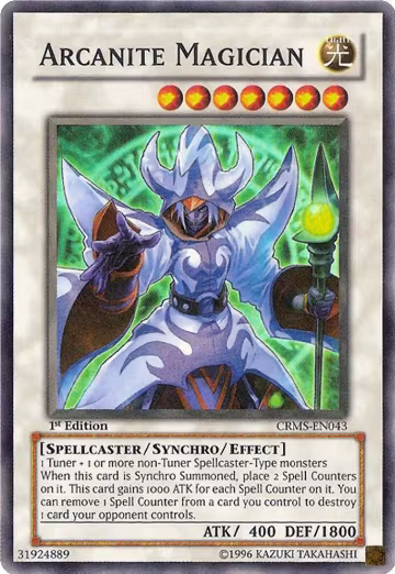 Arcanite Magician (CRMS-EN043), Crimson Crisis — Yu-Gi-Oh! card price