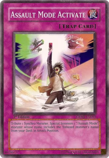 Assault Mode Activate (CRMS-EN063), Crimson Crisis — Yu-Gi-Oh! card price