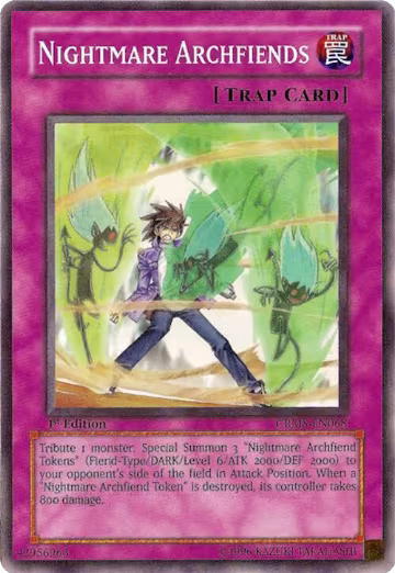 Nightmare Archfiends (CRMS-EN068), Crimson Crisis — Yu-Gi-Oh! card price