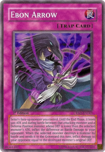 Ebon Arrow (CRMS-EN069), Crimson Crisis — Yu-Gi-Oh! card price