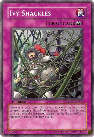 Ivy Shackles (CRMS-EN070), Crimson Crisis — Yu-Gi-Oh! card price