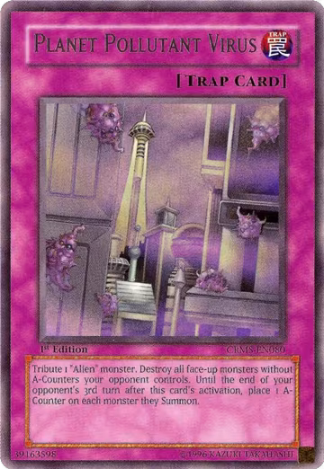Planet Pollutant Virus (CRMS-EN080), Crimson Crisis — Yu-Gi-Oh! card price