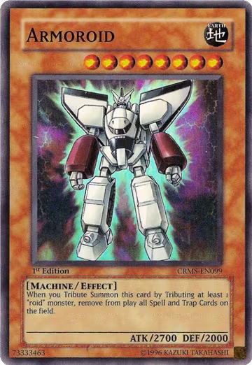 Armoroid (CRMS-EN099), Crimson Crisis — Yu-Gi-Oh! card price
