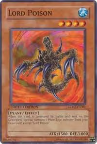 Lord Poison (GLD2-EN004), Gold Series 2009 — Yu-Gi-Oh! card price