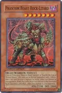 Phantom Beast Rock-Lizard (GLD2-EN014), Gold Series 2009 — Yu-Gi-Oh! card price
