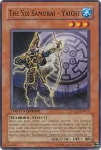 The Six Samurai - Yaichi (GLD2-EN017), Gold Series 2009 — Yu-Gi-Oh! card price
