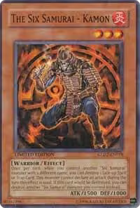 The Six Samurai - Kamon (GLD2-EN018), Gold Series 2009 — Yu-Gi-Oh! card price