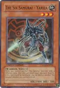 The Six Samurai - Yariza (GLD2-EN019), Gold Series 2009 — Yu-Gi-Oh! card price