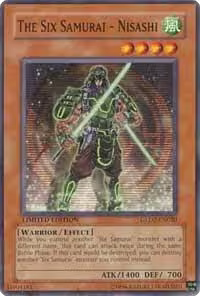 The Six Samurai - Nisashi (GLD2-EN020), Gold Series 2009 — Yu-Gi-Oh! card price