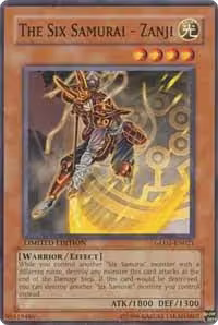 The Six Samurai - Zanji (GLD2-EN021), Gold Series 2009 — Yu-Gi-Oh! card price