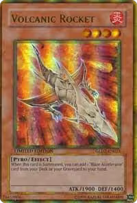 Volcanic Rocket (GLD2-EN023), Gold Series 2009 — Yu-Gi-Oh! card price