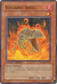 Volcanic Shell (GLD2-EN024), Gold Series 2009 — Yu-Gi-Oh! card price