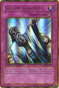 Solemn Judgment (GLD2-EN044) — card price