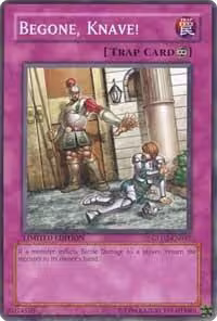 Begone, Knave! (GLD2-EN047), Gold Series 2009 — Yu-Gi-Oh! card price