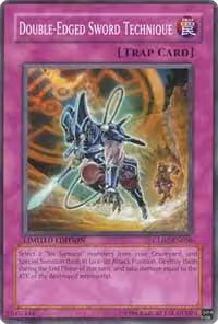 Double-Edged Sword Technique (GLD2-EN050), Gold Series 2009 — Yu-Gi-Oh! card price