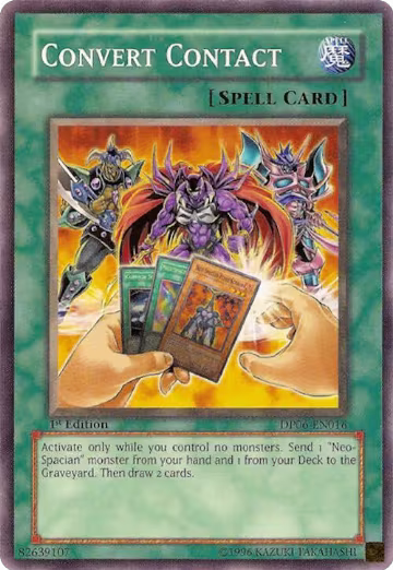 Convert Contact (DP06-EN016), Duelist Pack 6: Jaden Yuki 3 — Yu-Gi-Oh! card price