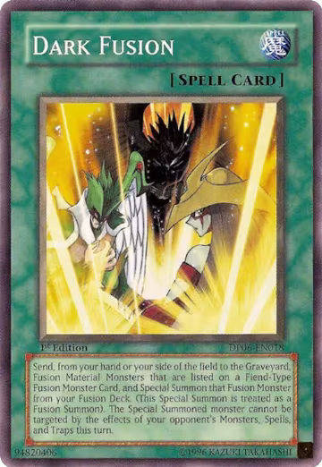 Dark Fusion (DP06-EN018), Duelist Pack 6: Jaden Yuki 3 — Yu-Gi-Oh! card price