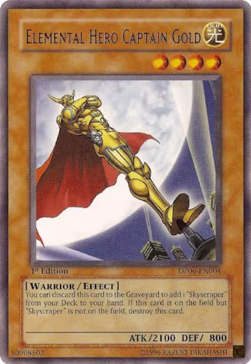 Elemental Hero Captain Gold (DP06-EN004) — card price