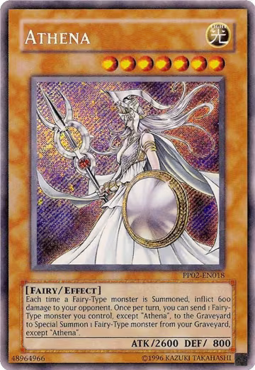 Athena (PP02-EN018), Premium Pack 2 — Yu-Gi-Oh! card price