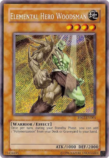 Elemental Hero Woodsman (PP02-EN004), Premium Pack 2 — Yu-Gi-Oh! card price