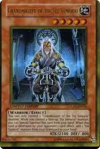 Grandmaster of the Six Samurai (GLD1-EN026), Gold Series 2008 — Yu-Gi-Oh! card price