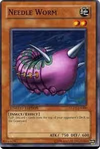 Needle Worm (GLD1-EN006), Gold Series 2008 — Yu-Gi-Oh! card price