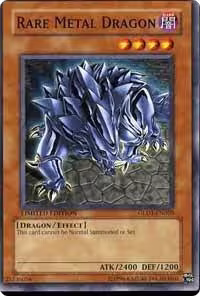 Rare Metal Dragon (GLD1-EN020), Gold Series 2008 — Yu-Gi-Oh! card price