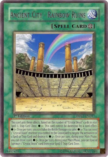 Ancient City - Rainbow Ruins (DP07-EN017), Duelist Pack 7: Jesse Anderson — Yu-Gi-Oh! card price