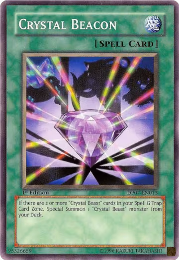 Crystal Beacon (DP07-EN013), Duelist Pack 7: Jesse Anderson — Yu-Gi-Oh! card price