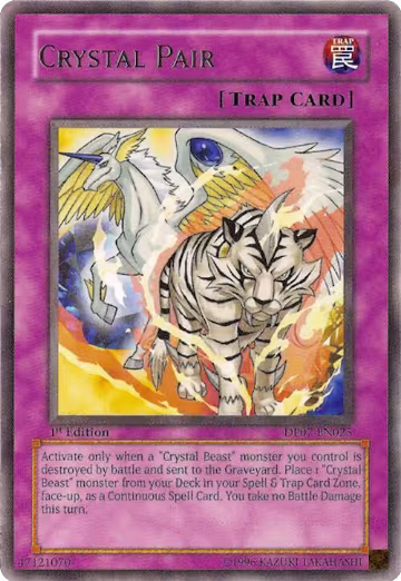 Crystal Pair (DP07-EN025), Duelist Pack 7: Jesse Anderson — Yu-Gi-Oh! card price