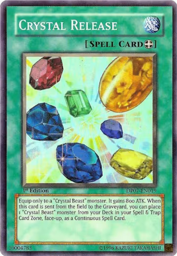 Crystal Release (DP07-EN019), Duelist Pack 7: Jesse Anderson — Yu-Gi-Oh! card price