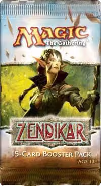 Zendikar - Booster Pack, Zendikar — Magic sealed product price