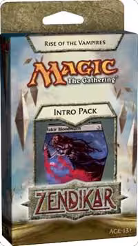 Zendikar - Intro Pack - Black - Rise of the Vampires, Zendikar — Magic sealed product price