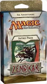 Zendikar - Intro Pack - Green - The Adventurers, Zendikar — Magic sealed product price