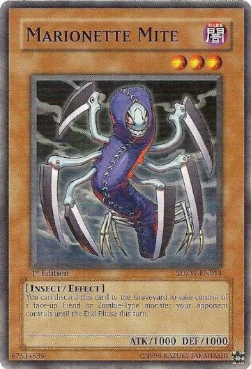 Marionette Mite (SDZW-EN014), Structure Deck: Zombie World — Yu-Gi-Oh! card price