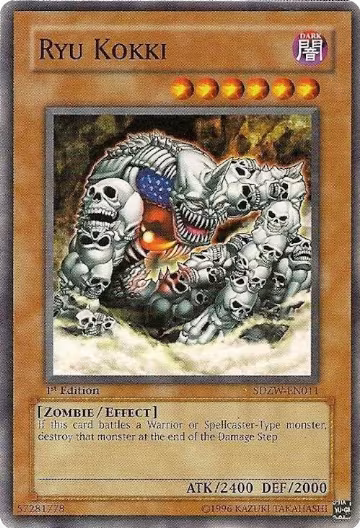 Ryu Kokki (SDZW-EN011), Structure Deck: Zombie World — Yu-Gi-Oh! card price