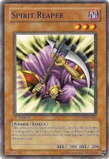 Spirit Reaper (SDZW-EN009) — card price