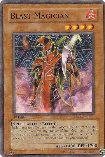 Blast Magician (SDSC-EN014), Structure Deck: Spellcaster's Command — Yu-Gi-Oh! card price