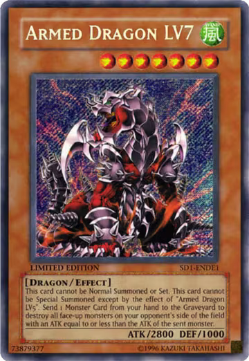 Armed Dragon Lv7 (SD1-ENDE1) — card price