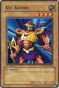 Axe Raider (5DS1-EN003), 5D's 2008 Starter Deck — Yu-Gi-Oh! card price