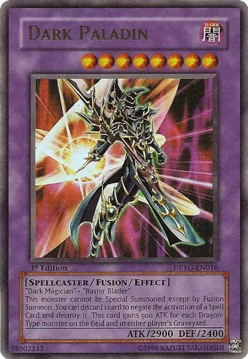 Dark Paladin (DPYG-EN016), Duelist Pack: Yugi — Yu-Gi-Oh! card price