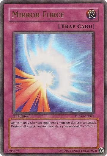 Mirror Force (DPYG-EN027), Duelist Pack: Yugi — Yu-Gi-Oh! card price